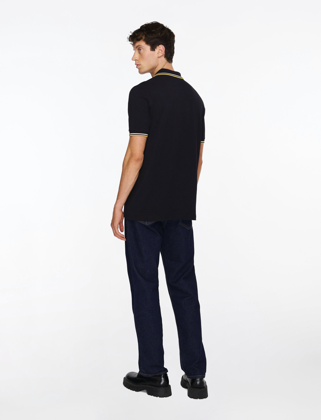 Fred Perry - TWIN TIPPED FP SHIRT - gifts below 100€ - navy/ecru/honeycomb - 3