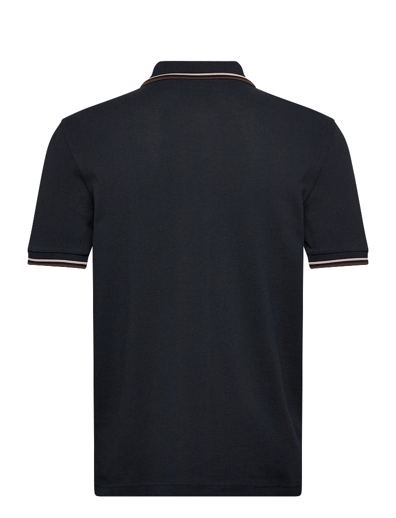 Fred Perry - THE TWIN TIPPED FP SHIRT - lühikeste varrukatega polod - navy/woat/bntob - 1