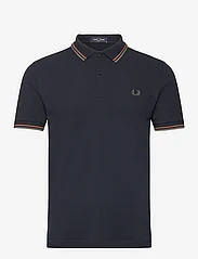 Fred Perry - TWIN TIPPED FP SHIRT - short-sleeved polos - nvy/ntflk/fdgrn - 0