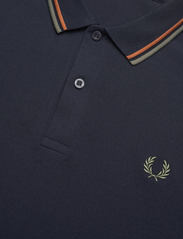 Fred Perry - TWIN TIPPED FP SHIRT - short-sleeved polos - nvy/ntflk/fdgrn - 2