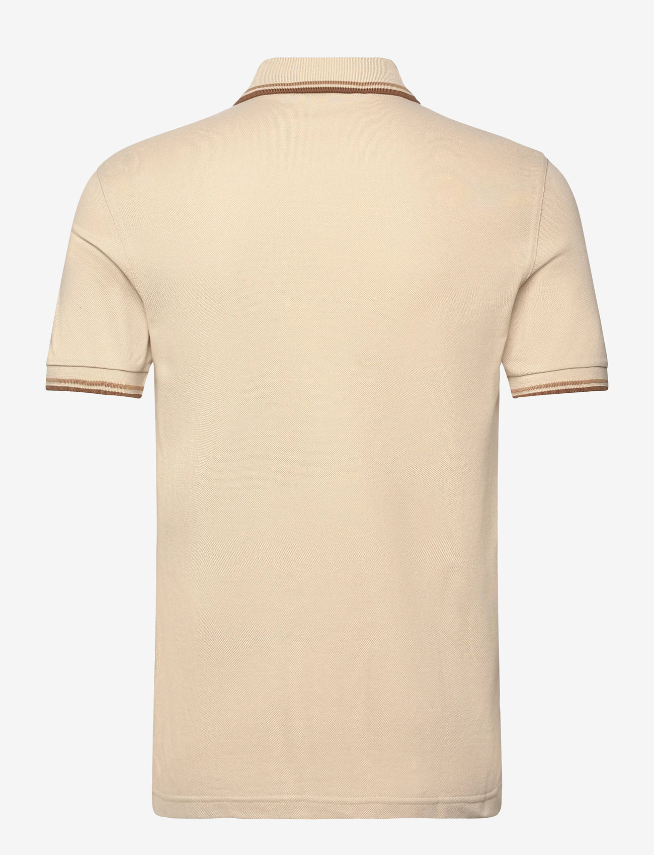 Fred Perry - TWIN TIPPED FP SHIRT - kortærmede poloer - oat/wrmst/shdsto - 1