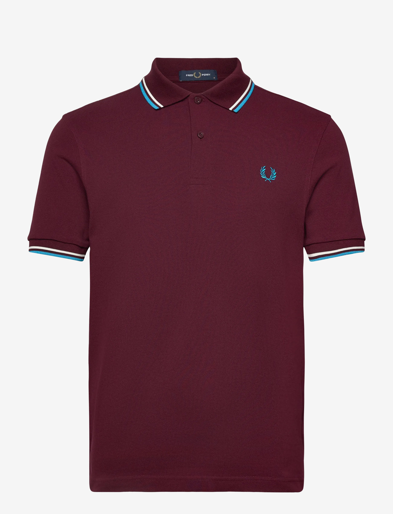 Fred Perry - TWIN TIPPED FP SHIRT - short-sleeved polos - oxbld/ecr/crtblu - 0