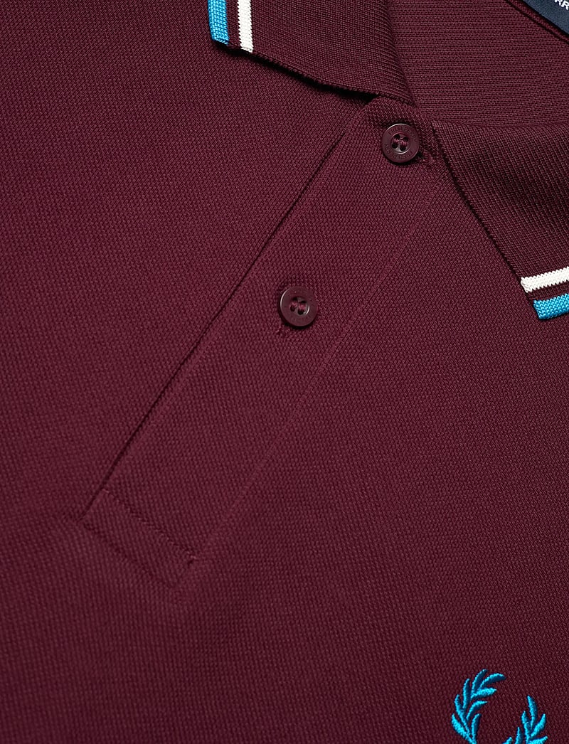 Fred Perry - TWIN TIPPED FP SHIRT - short-sleeved polos - oxbld/ecr/crtblu - 2
