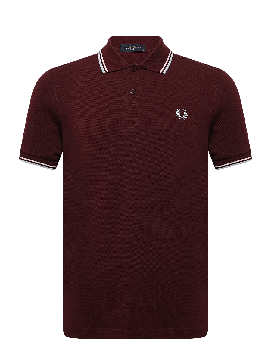Fred Perry - TWIN TIPPED FP SHIRT - kurzärmelig - oxbld/icdpk/dskb - 1