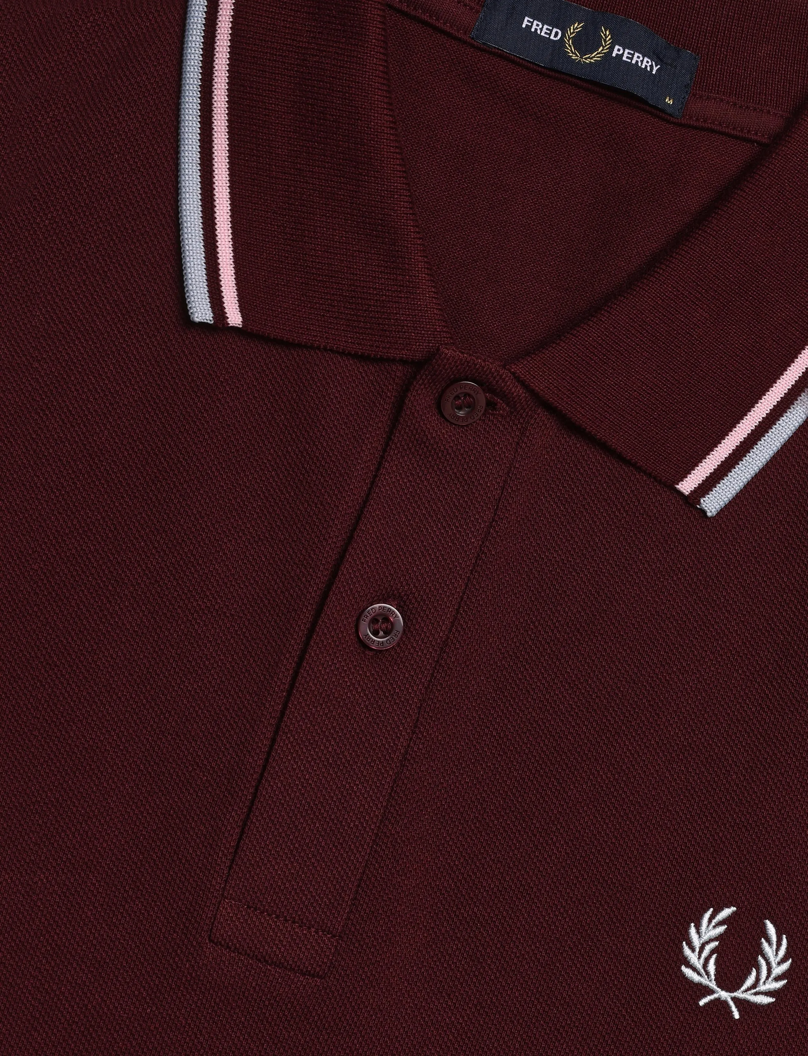 Fred Perry - TWIN TIPPED FP SHIRT - kurzärmelig - oxbld/icdpk/dskb - 4