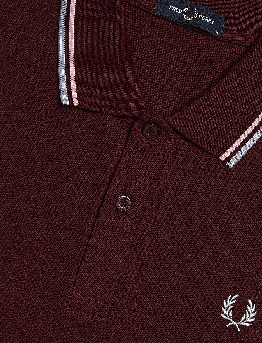 Fred Perry - TWIN TIPPED FP SHIRT - kurzärmelig - oxbld/icdpk/dskb - 4