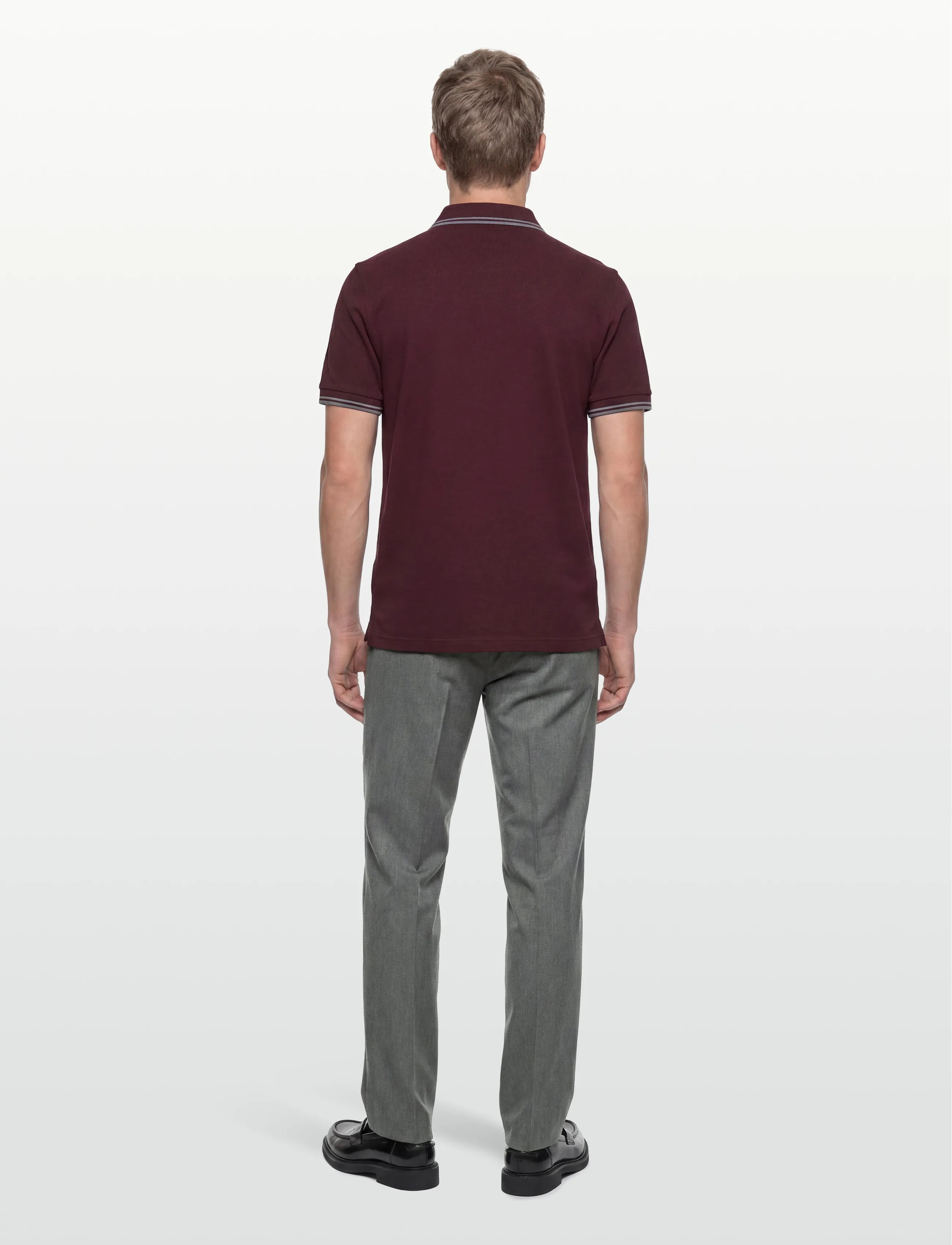 Fred Perry - TWIN TIPPED FP SHIRT - short-sleeved polos - oxbld/stprtbl - 4