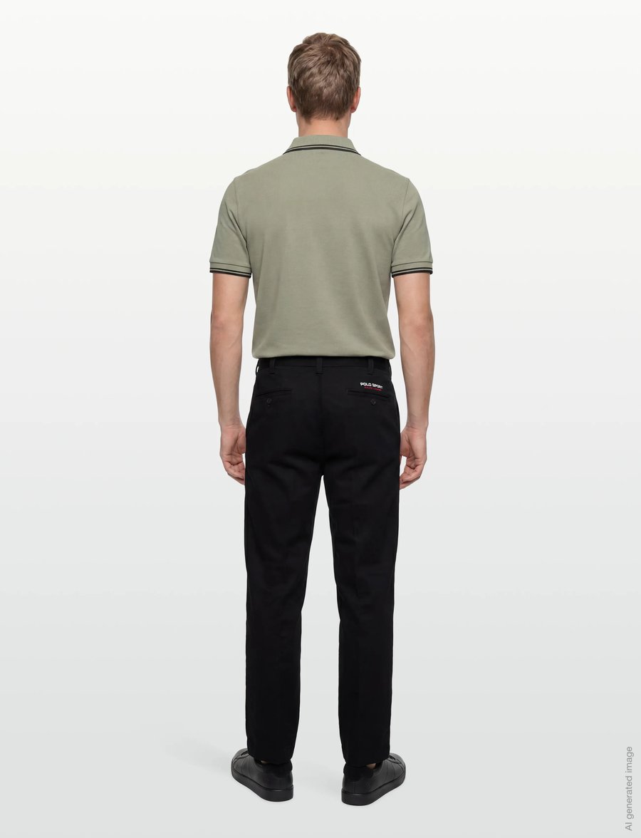 Fred Perry - TWIN TIPPED FP SHIRT - korte mouwen - seagrass/black - 4