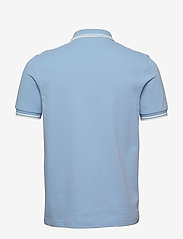 Fred Perry - TWIN TIPPED FP SHIRT - kortærmede poloer - sky/snwwht/snwwt - 1