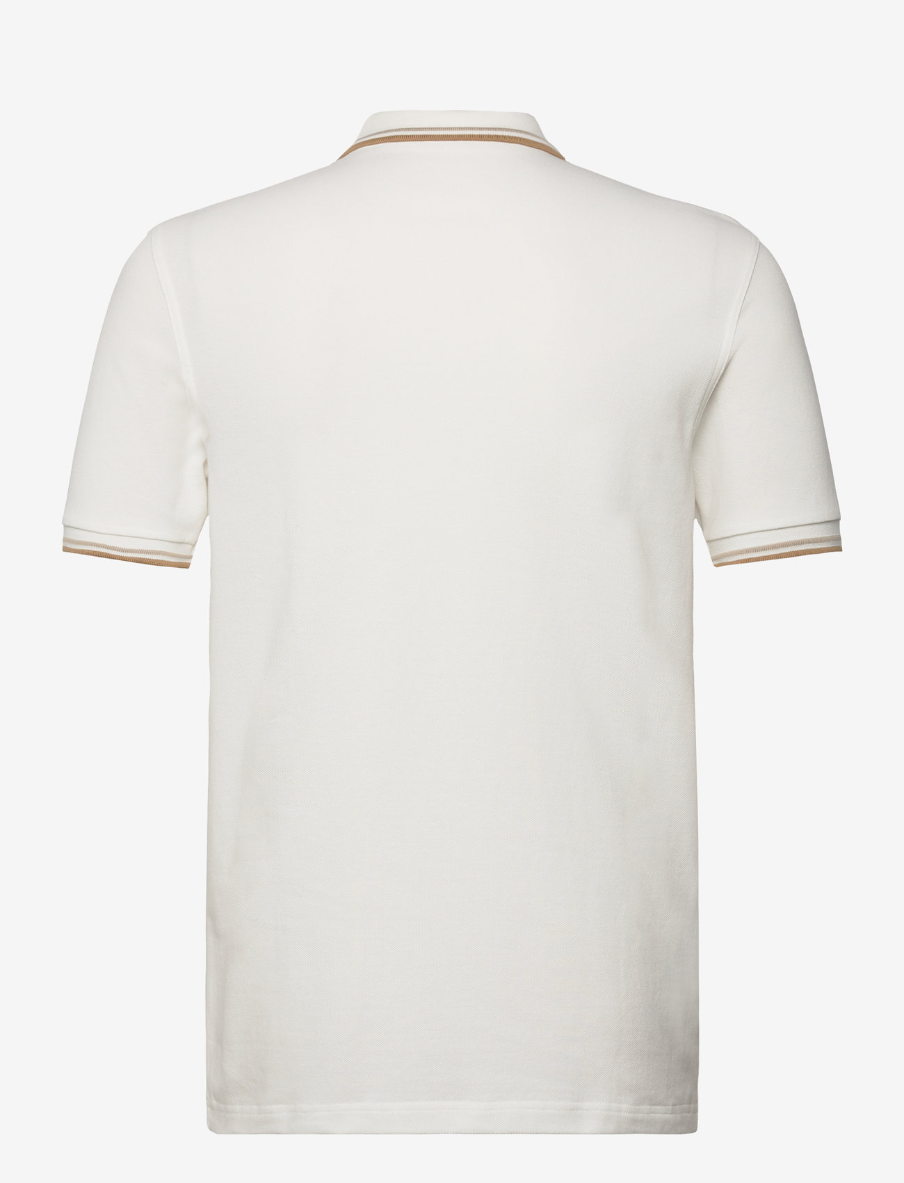 Fred Perry - TWIN TIPPED FP SHIRT - kortærmede poloer - snowh/oat/wstone - 1