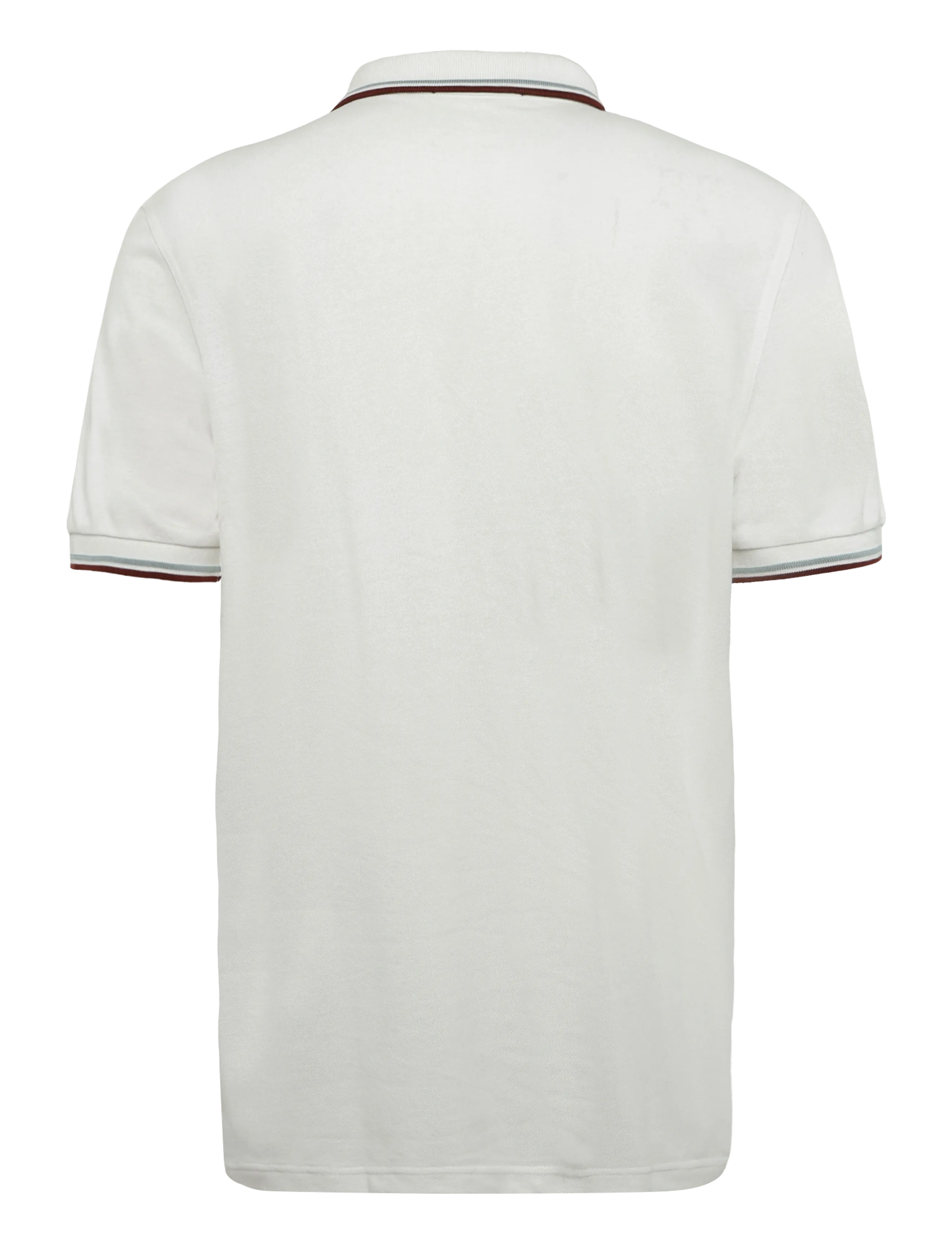 Fred Perry - TWIN TIPPED FP SHIRT - short-sleeved polos - snoww/slvbl/bran - 2