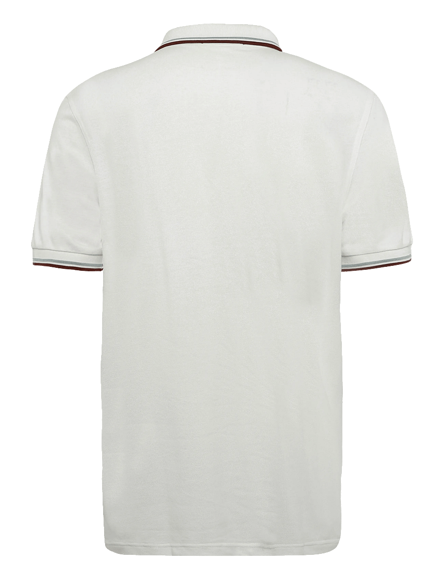 Fred Perry - TWIN TIPPED FP SHIRT - short-sleeved polos - snoww/slvbl/bran - 2