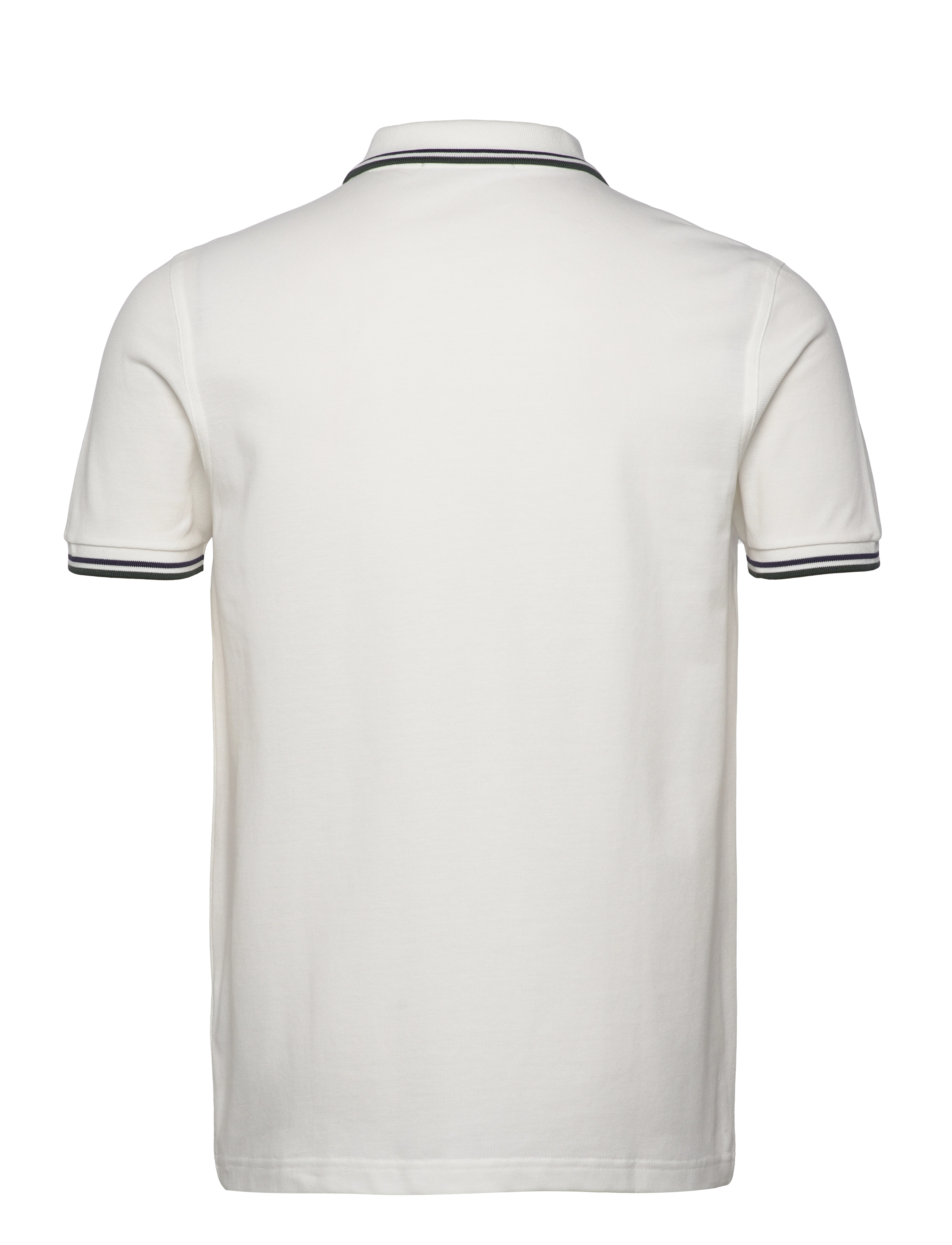 Fred Perry - TWIN TIPPED FP SHIRT - kortärmade pikéer - swhit/tnsbl/crtg - 1