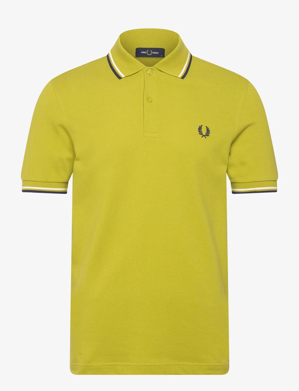 Fred Perry - TWIN TIPPED FP SHIRT - polos à manches courtes - tbl/ecru/fnavy - 0