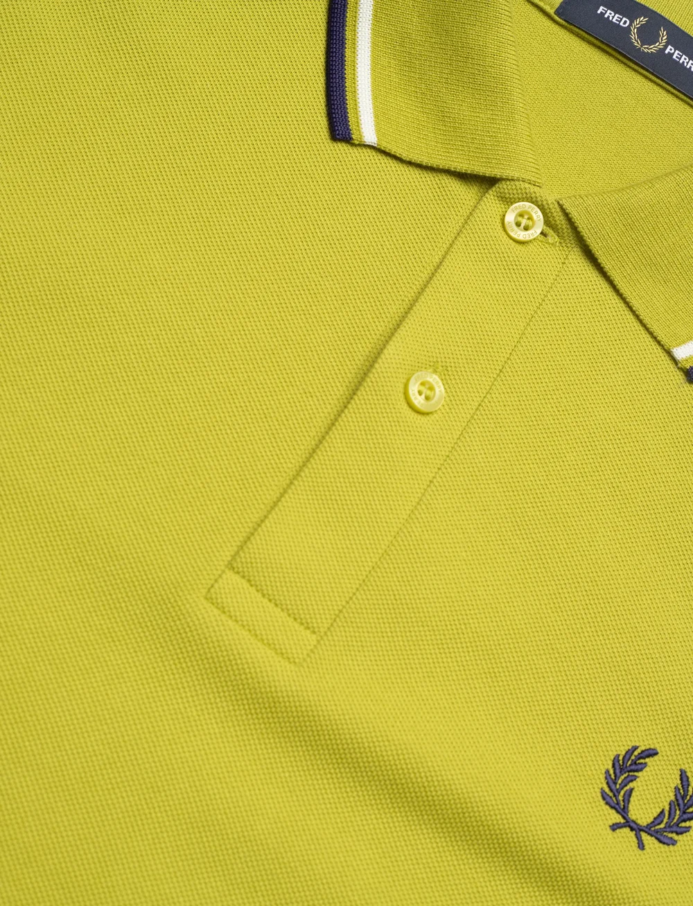 Fred Perry - TWIN TIPPED FP SHIRT - polos à manches courtes - tbl/ecru/fnavy - 2