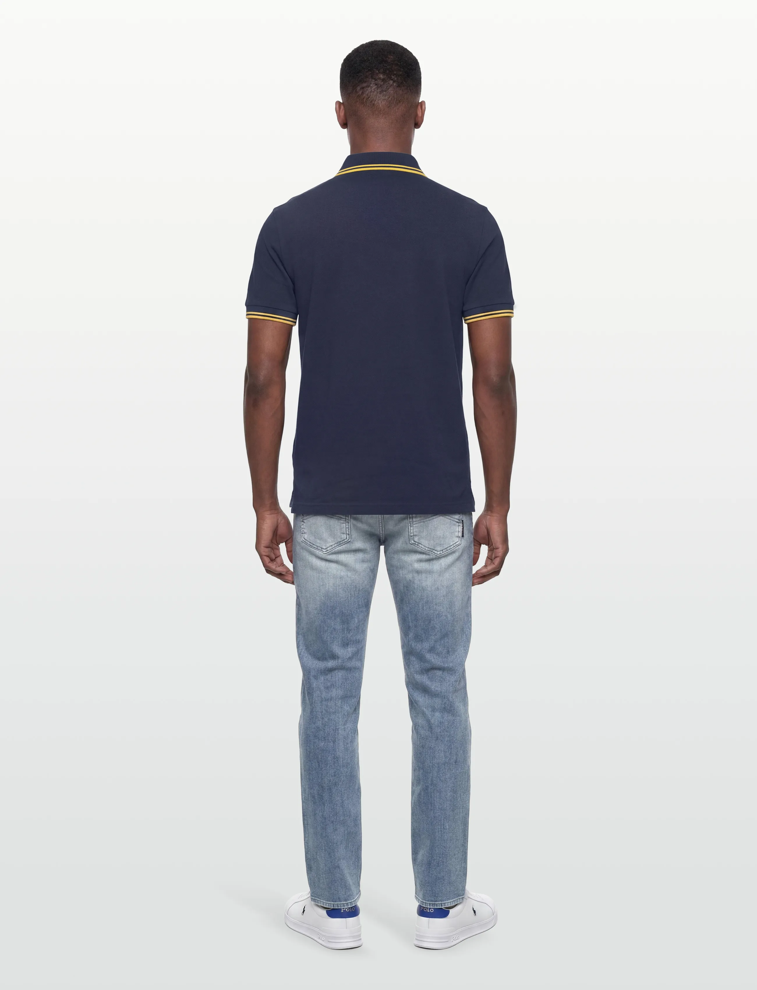 Fred Perry - TWIN TIPPED FP SHIRT - short-sleeved polos - tnsbl/lmnbarley - 4