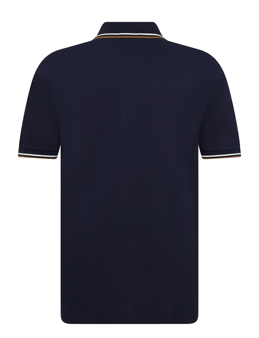 Fred Perry - TWIN TIPPED FP SHIRT - short-sleeved polos - twinvy/snww/dkca - 2