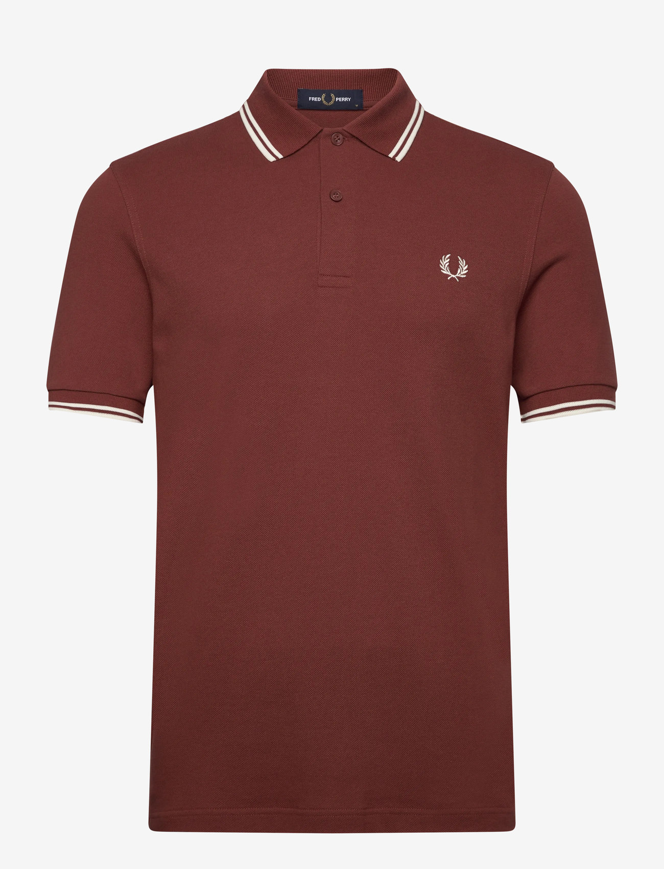 Fred Perry - TWIN TIPPED FP SHIRT - julegaver under 1000kr - whiskybrown/ecru - 0