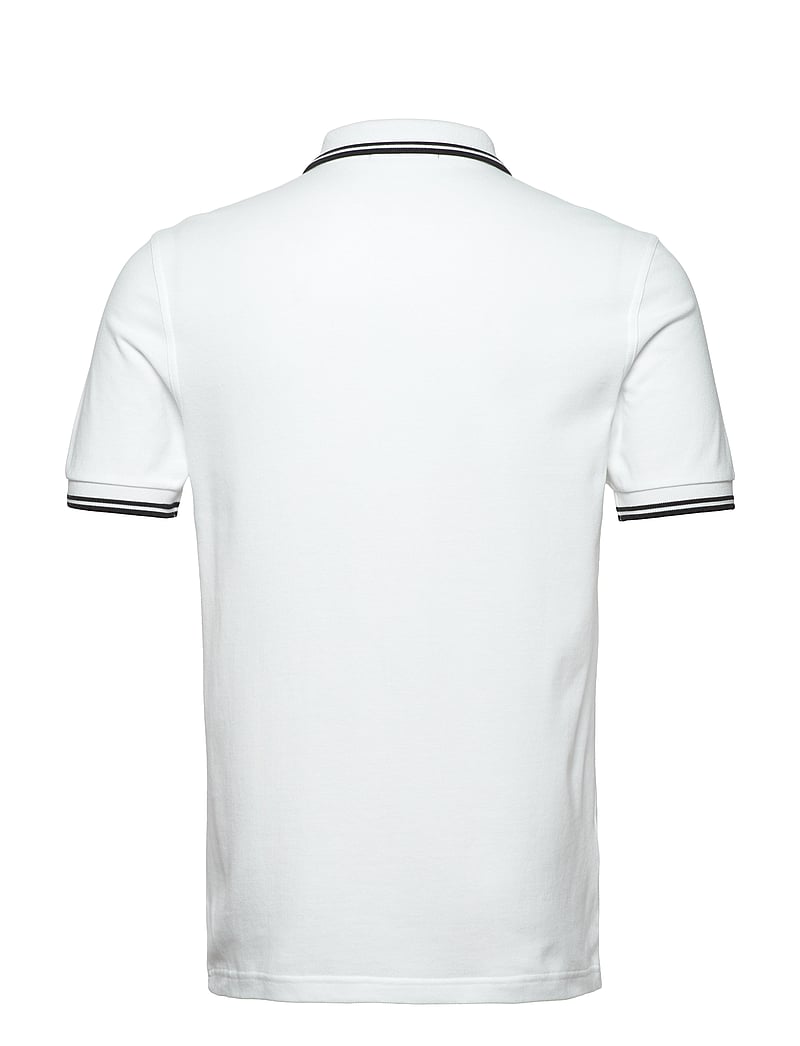 Fred Perry - TWIN TIPPED FP SHIRT - kortärmade pikéer - white - 2