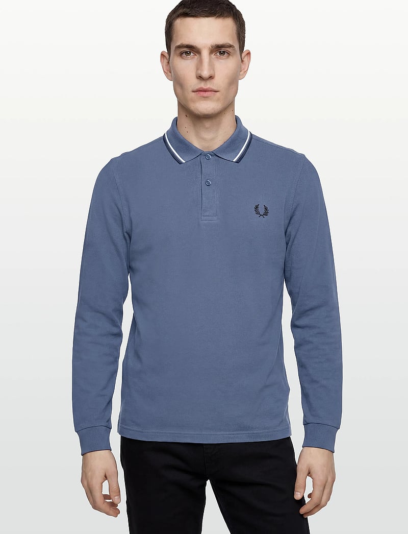 Fred Perry - LS TWIN TIPPED FP SHIRT - langärmelig - abl/snwt/tnsbl - 3