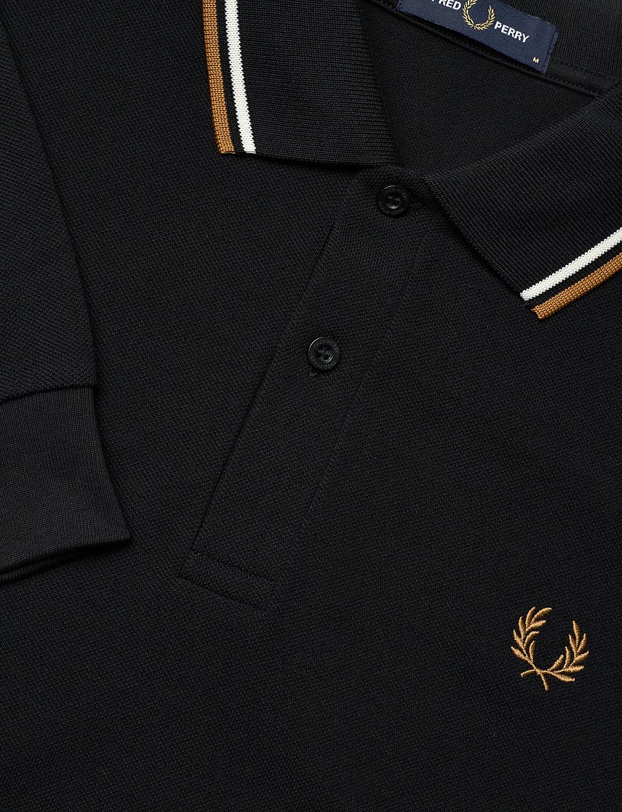 Fred Perry - LS TWIN TIPPED FP SHIRT - langärmelig - black - 5