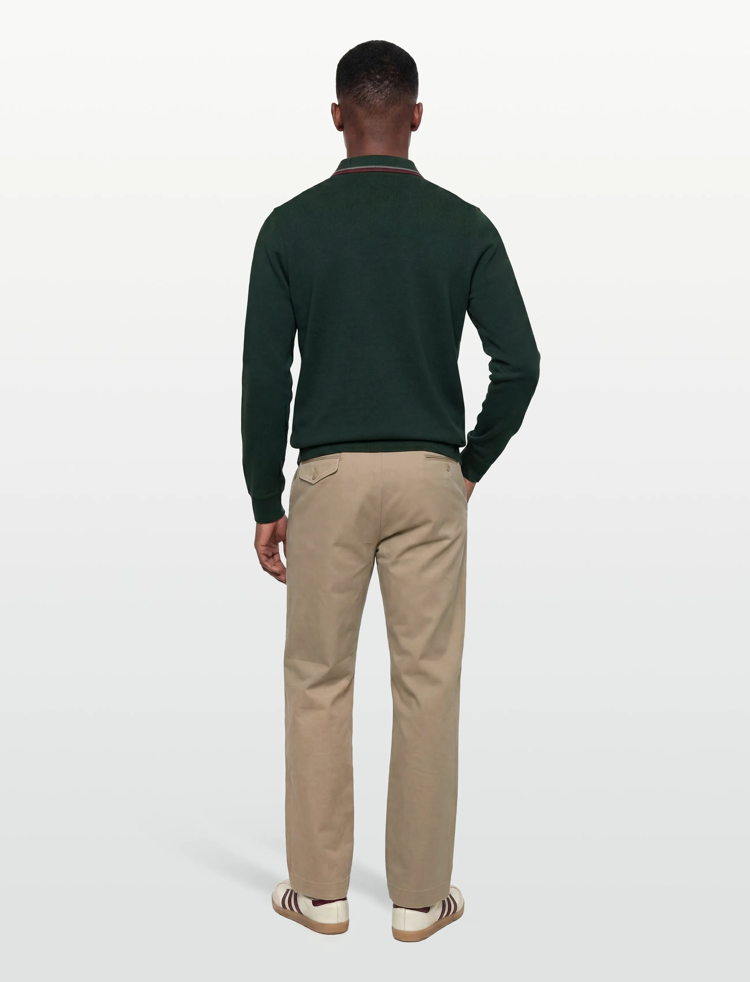 Fred Perry - LS TWIN TIPPED FP SHIRT - long-sleeved polos - grsrts/stkbl/oxb - 4