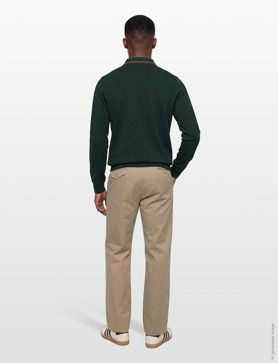 Fred Perry - LS TWIN TIPPED FP SHIRT - långärmade pikéer - grsrts/stkbl/oxb - 4