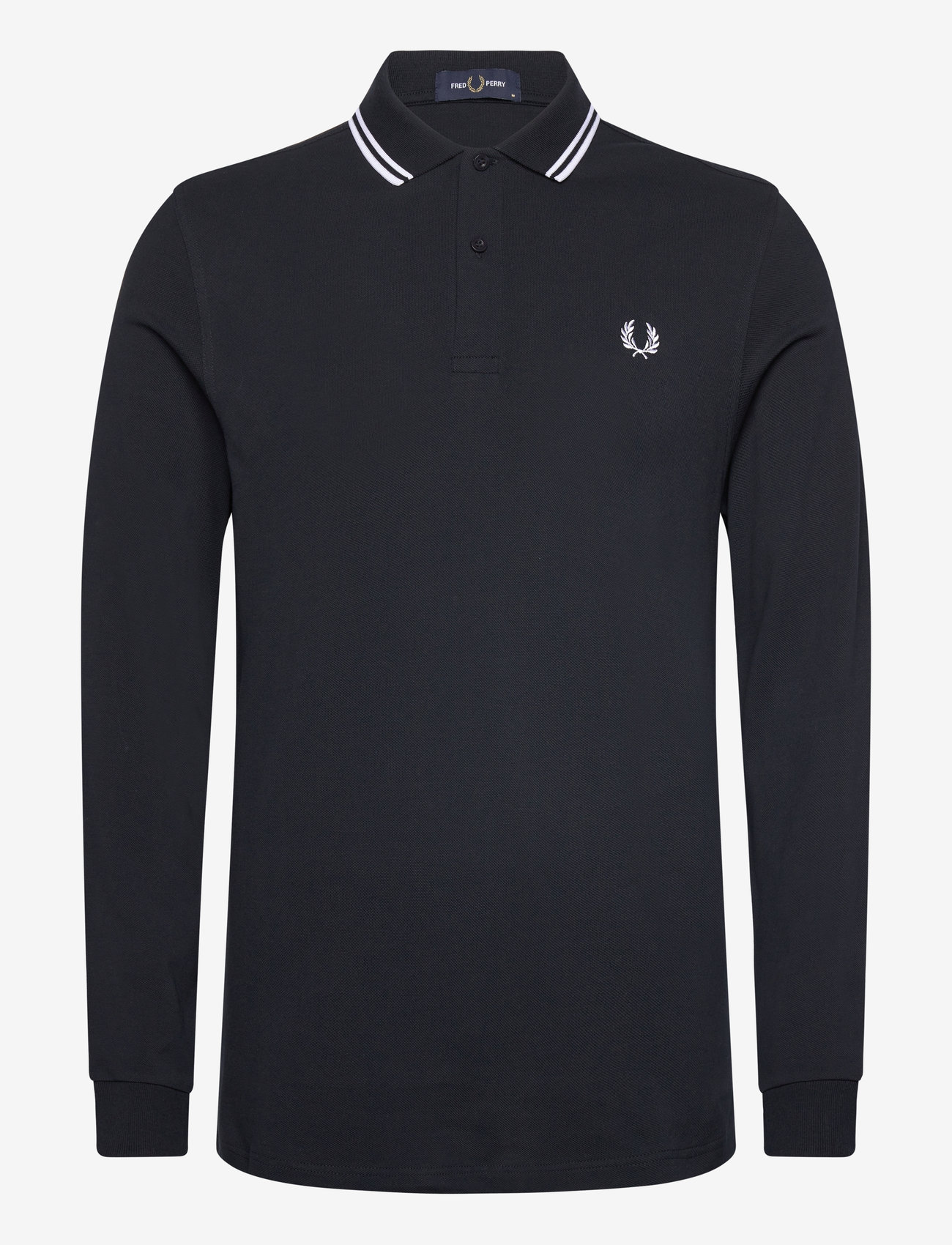 Fred Perry - LS TWIN TIPPED FP SHIRT - langärmelig - navy / white / white - 1