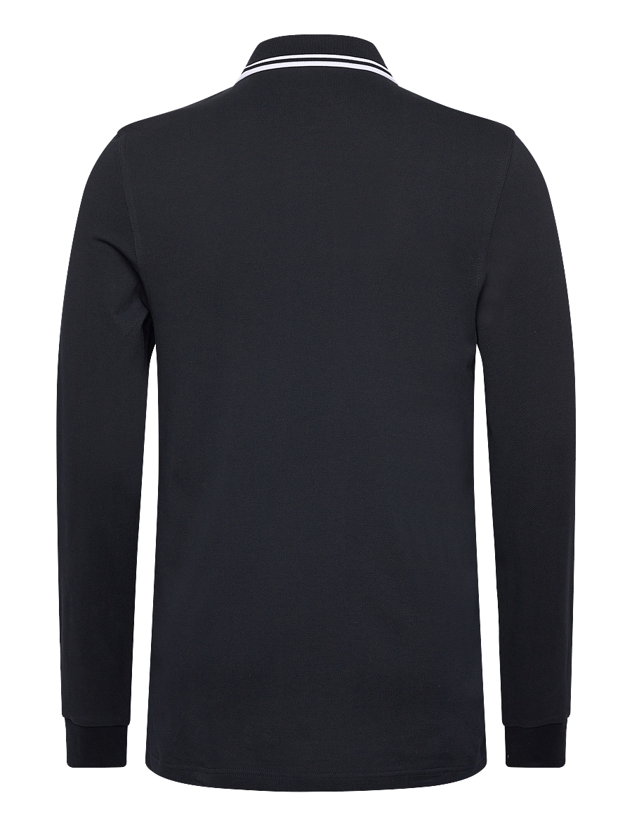 Fred Perry - LS TWIN TIPPED FP SHIRT - pikkade varrukatega polod - navy / white / white - 2