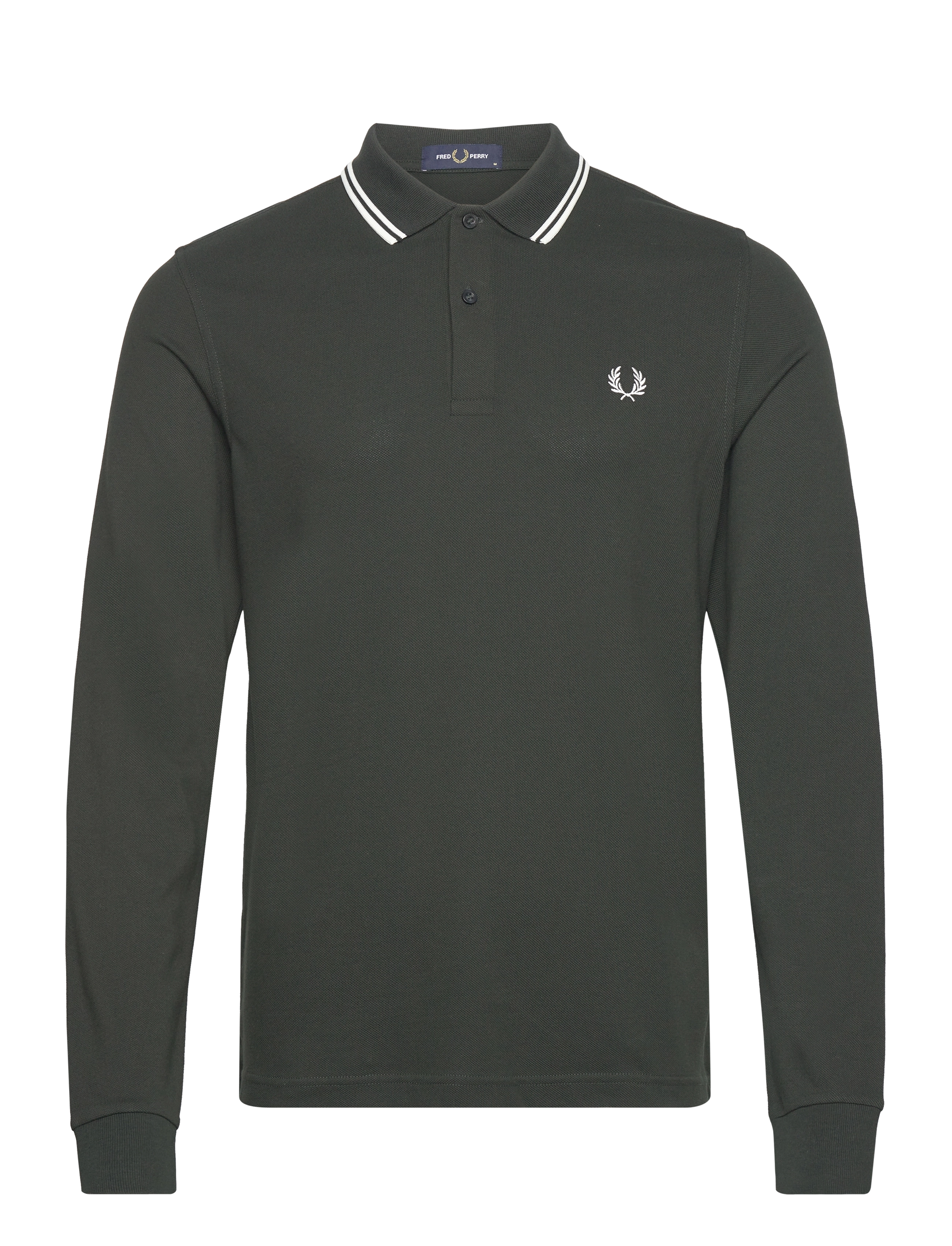 FRED PERRY Ls Twin Tipped Fp Shirt Khaki - XL - Herren