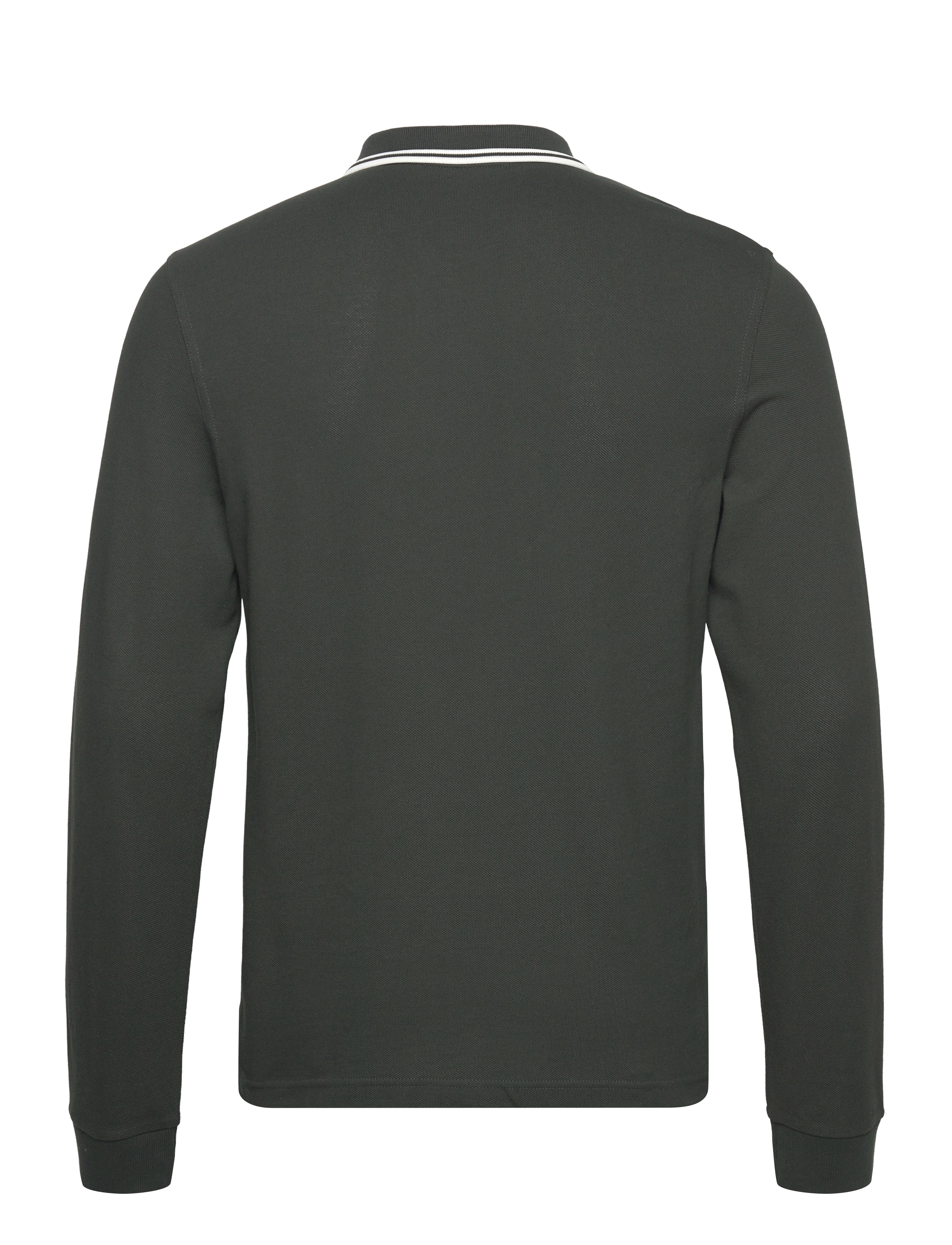 Fred Perry - LS TWIN TIPPED FP SHIRT - långärmade pikéer - nightgreen/snwht - 2
