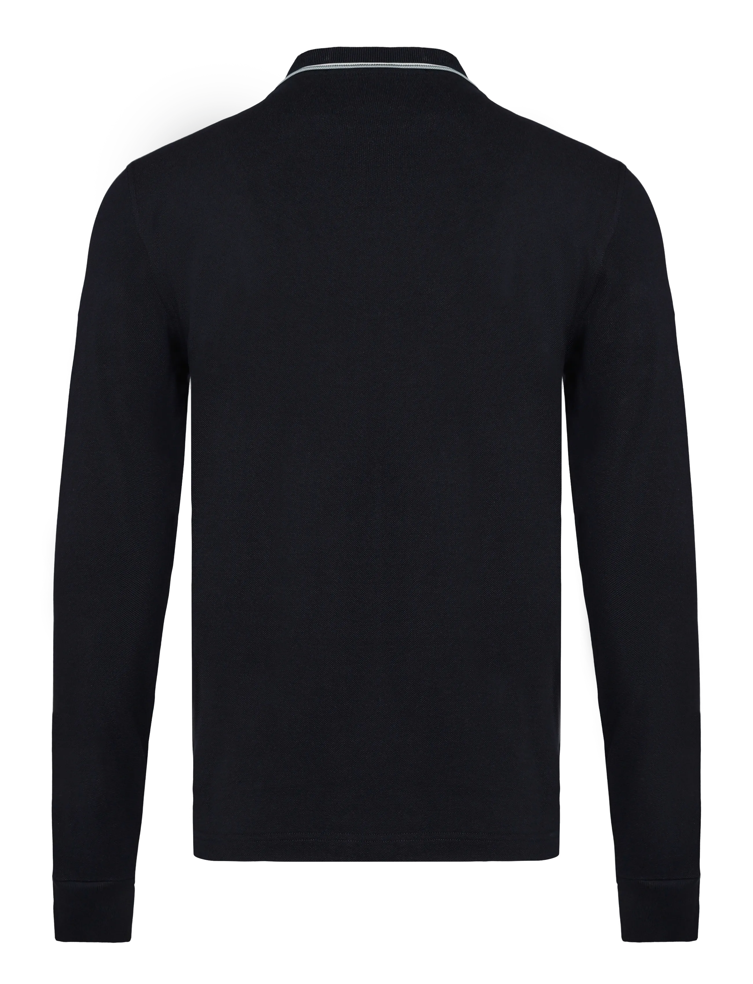 Fred Perry - LS TWIN TIPPED FP SHIRT - pikkade varrukatega polod - nvy/ecru/slvrblu - 2