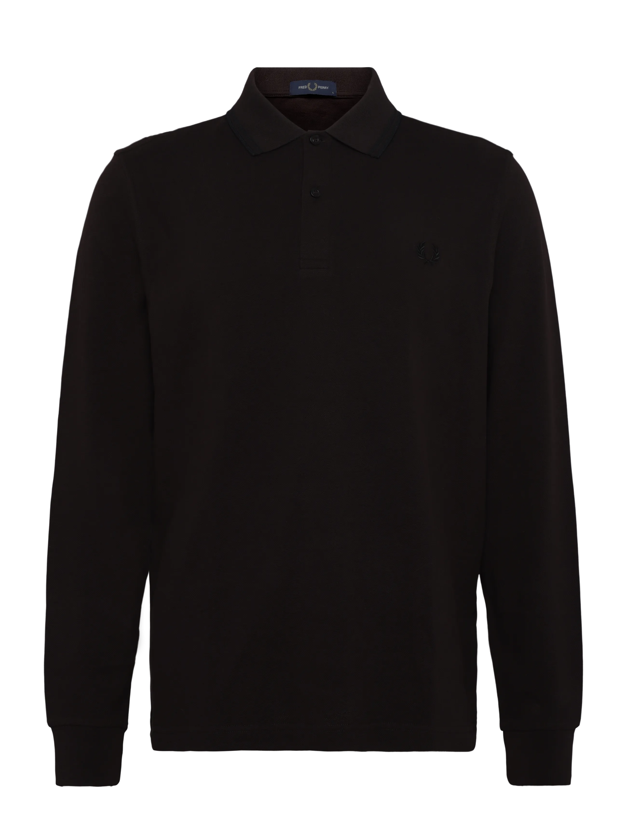 Fred Perry - LS TWIN TIPPED FP SHIRT - langärmelig - rich brown/black - 1