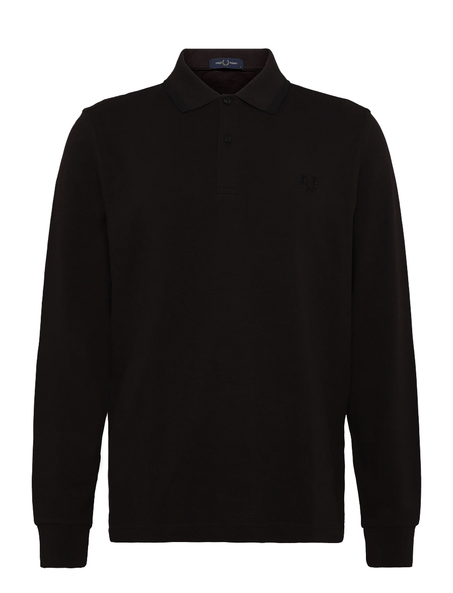Fred Perry - LS TWIN TIPPED FP SHIRT - langärmelig - rich brown/black - 1