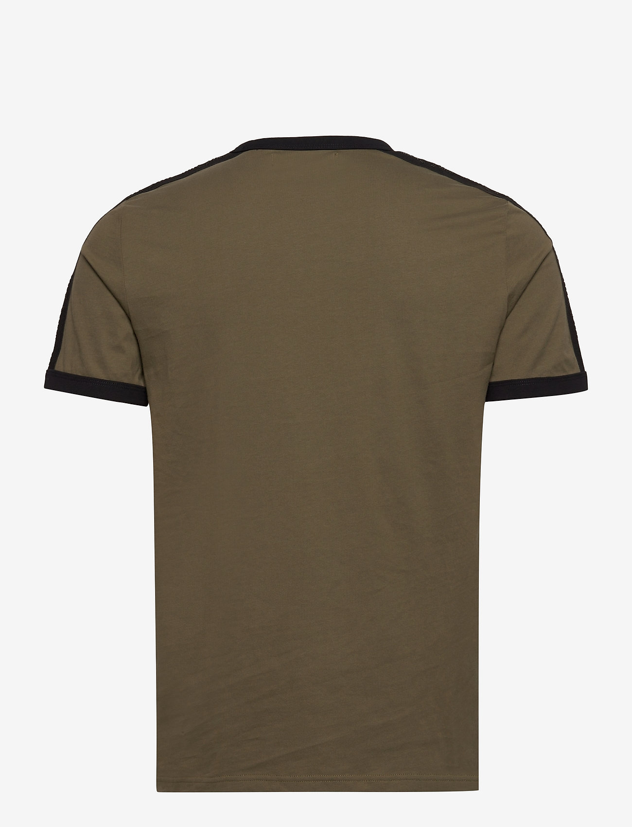 Fred Perry - TONAL TAPE RINGER TEE - military green - 1