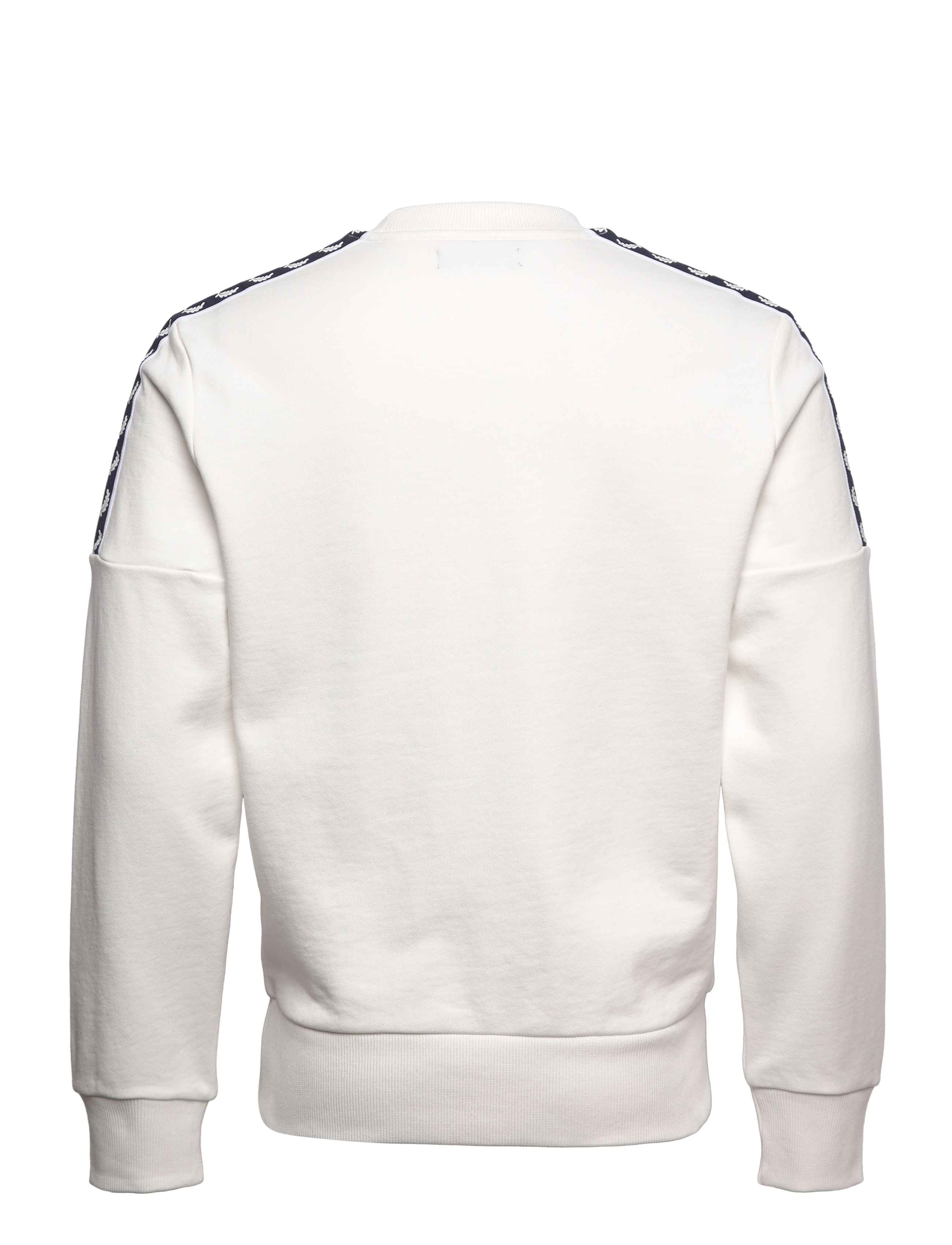 Fred Perry - PAN TAPED C/N SWEAT - snow white - 1