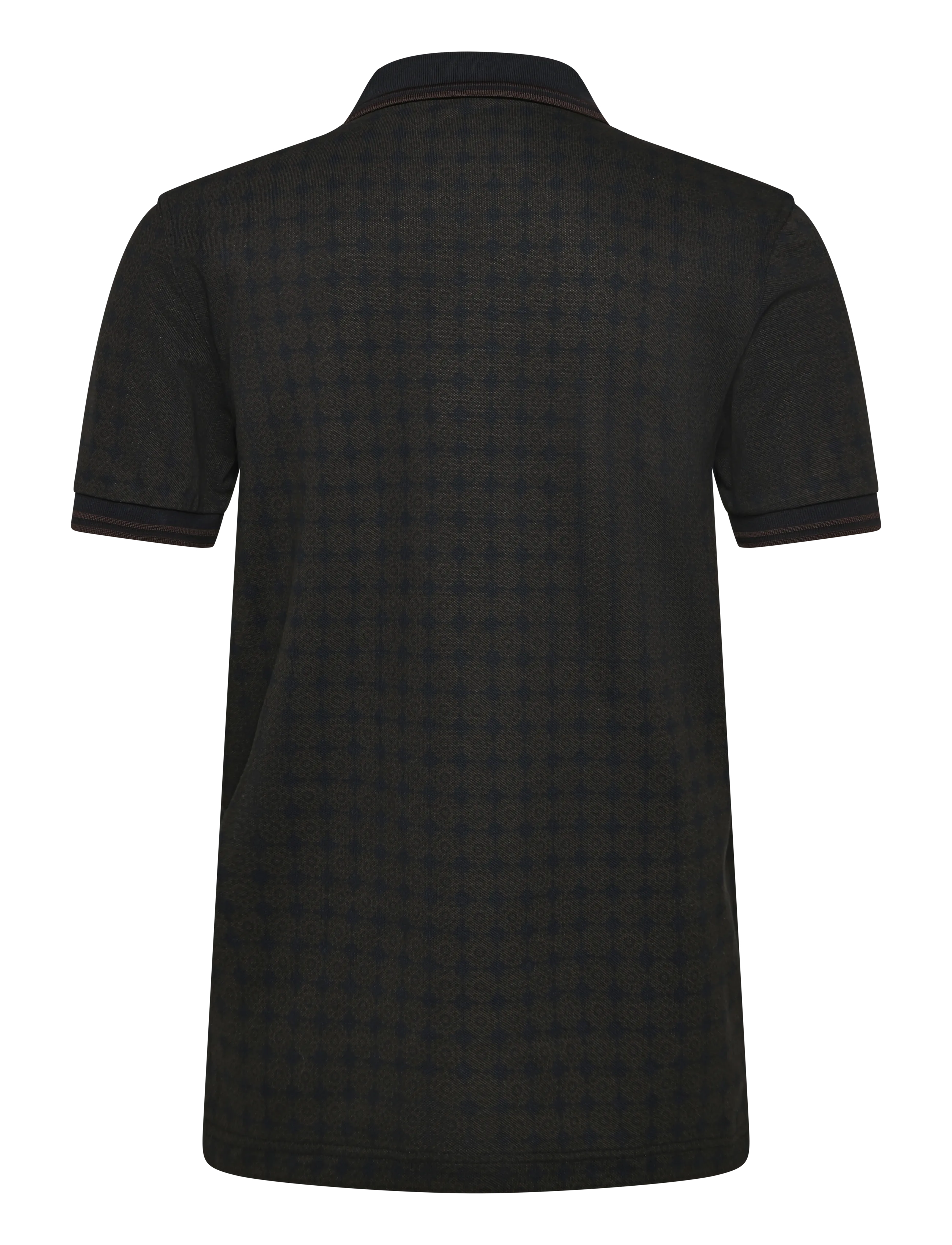 Fred Perry - FLORAL PRINT FRED PERRY SHIRT - lühikeste varrukatega polod - navy - 2