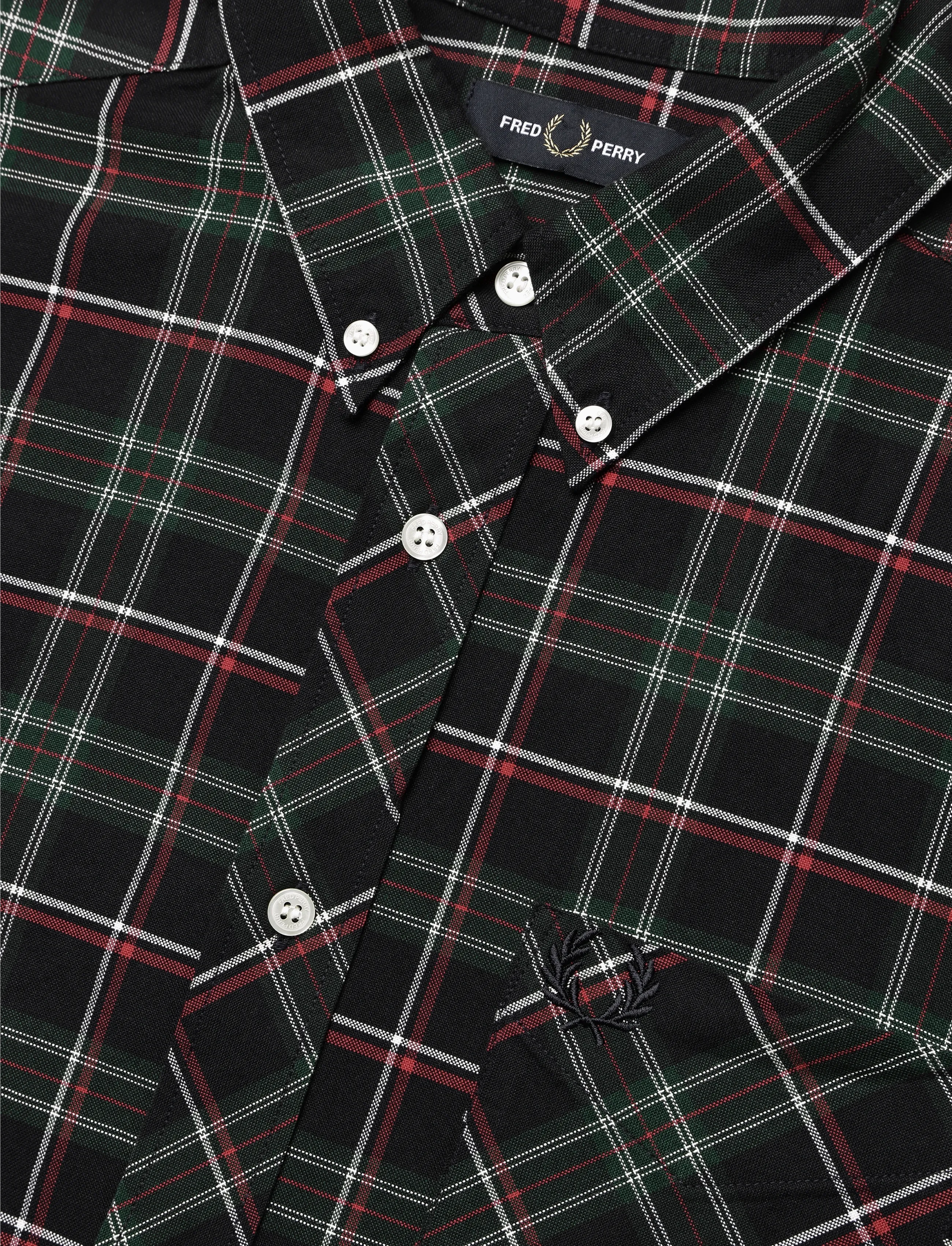 Fred Perry - FRED PERRY TARTAN SHIRT - ternede skjorter - fredperry tartan - 2