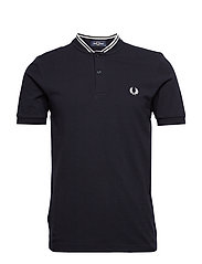 Fred Perry - BOMBER COLLAR POLO - kortærmede poloer - navy - 0