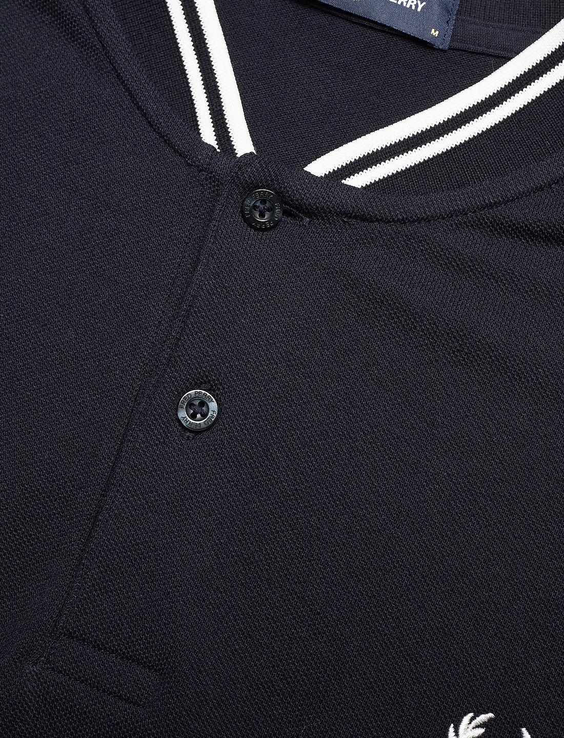 Fred perry bomber collar top polo