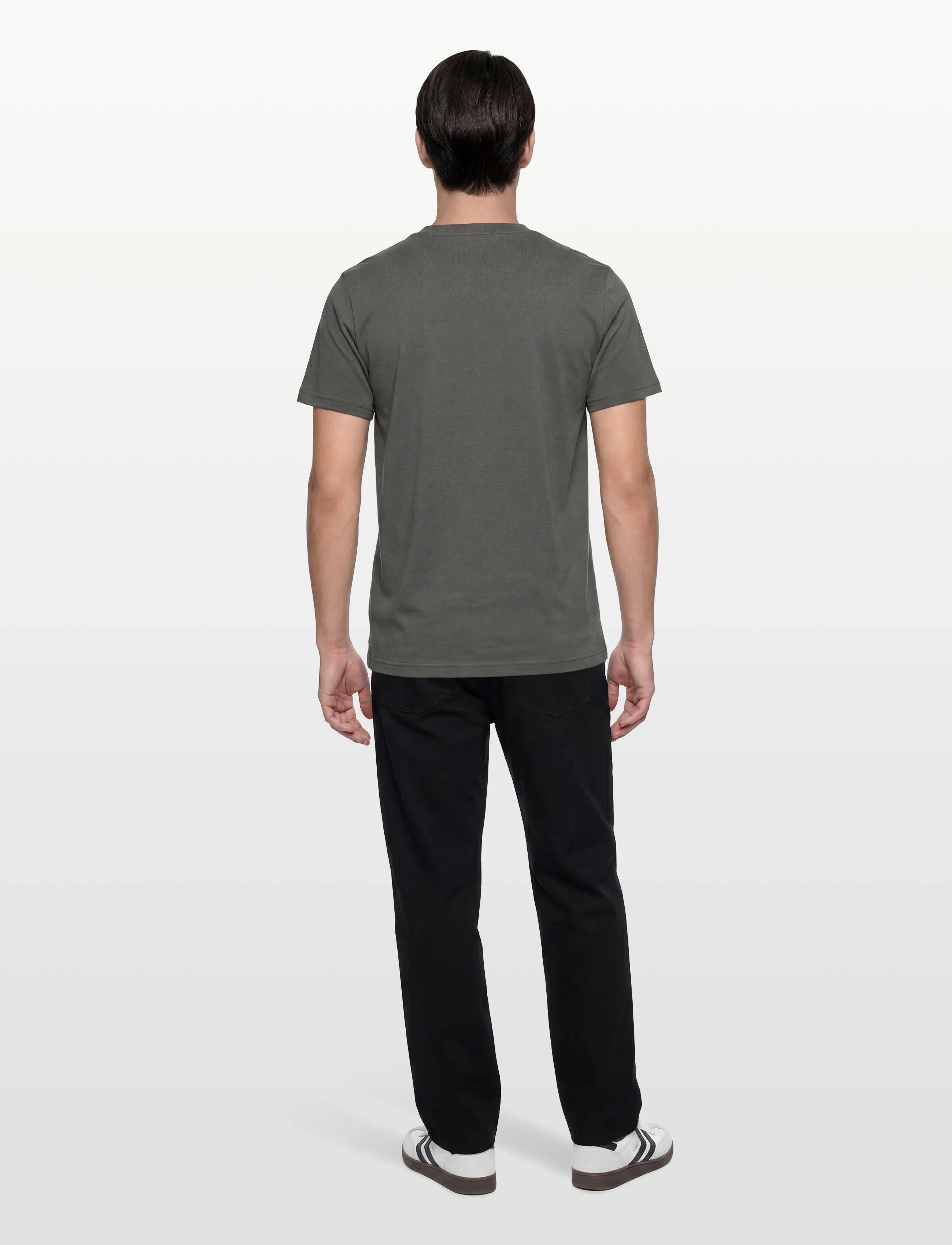 Fred Perry - EMBROIDERED T-SHIRT - short-sleeved t-shirts - field green - 4