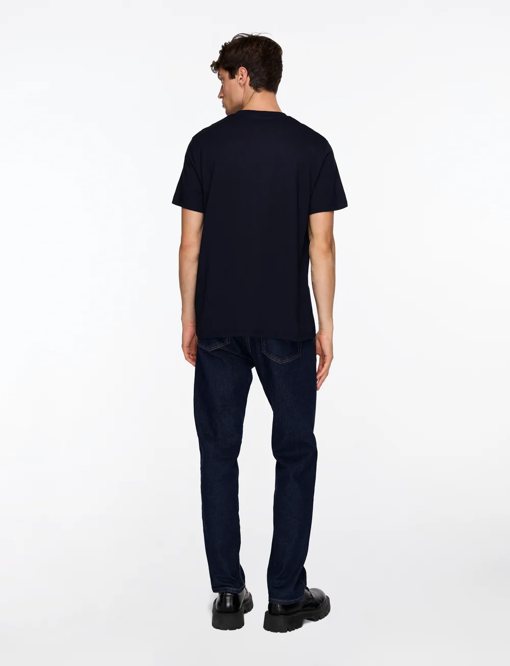 Fred Perry - EMBROIDERED T-SHIRT - kortærmede t-shirts - navy - 4