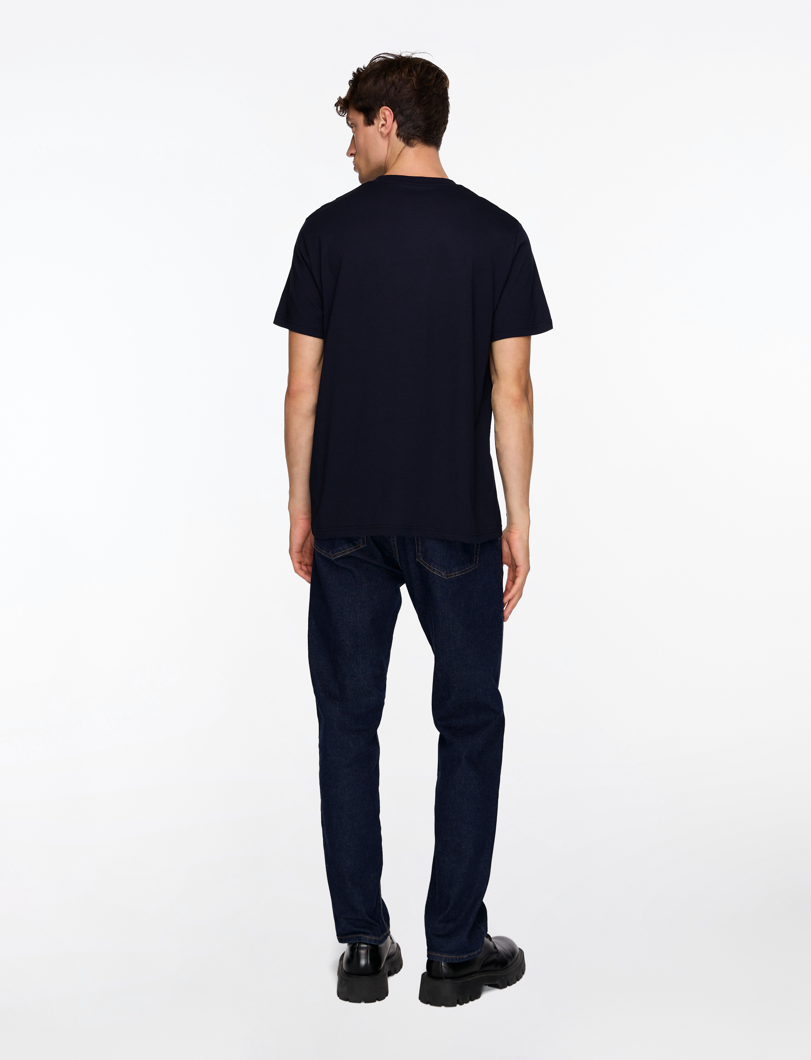 Fred Perry - EMBROIDERED T-SHIRT - basic t-shirts - navy - 4