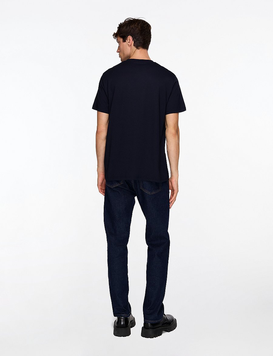Fred Perry - EMBROIDERED T-SHIRT - kurzärmelig - navy - 4