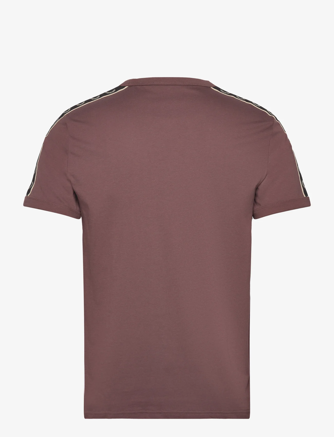 Fred Perry - C TAPE RINGER T-SHIRT - perus t-paidat - brick/warm grey - 1