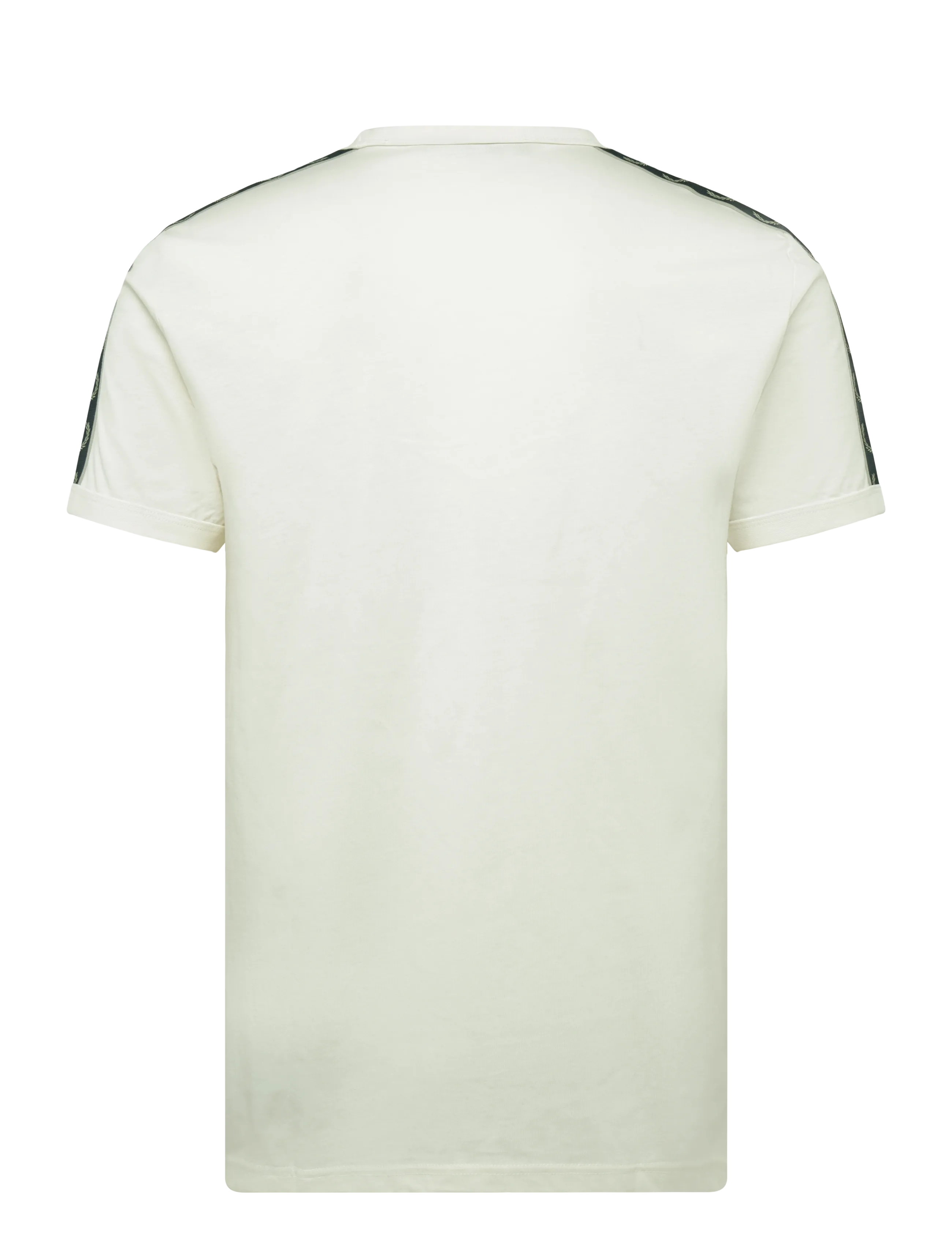Fred Perry - CONTRAST TAPE RINGER TEE - kortærmede t-shirts - ecru - 2
