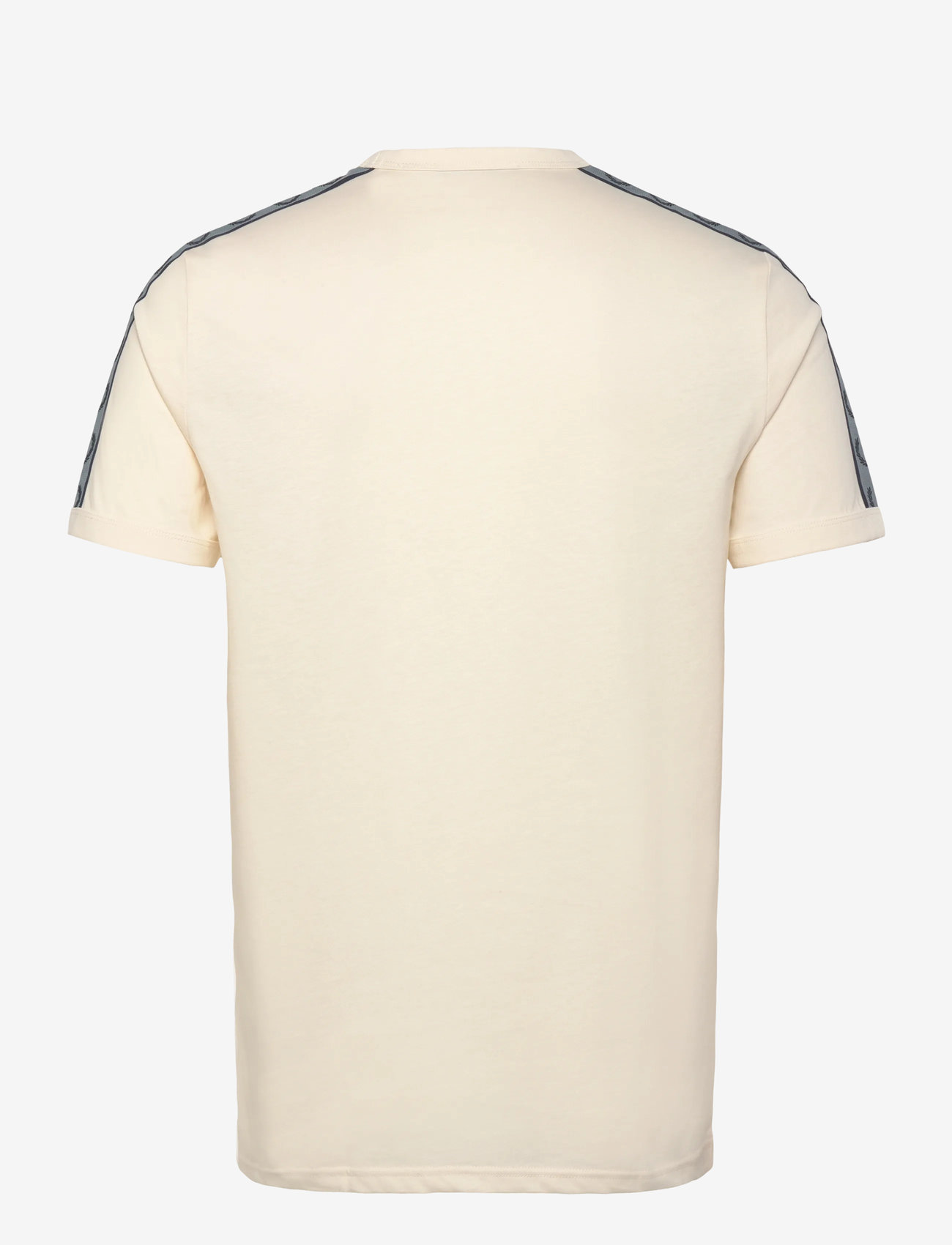 Fred Perry - CONTRAST TAPE RINGER TEE - kurzärmelig - ecru/navy - 1