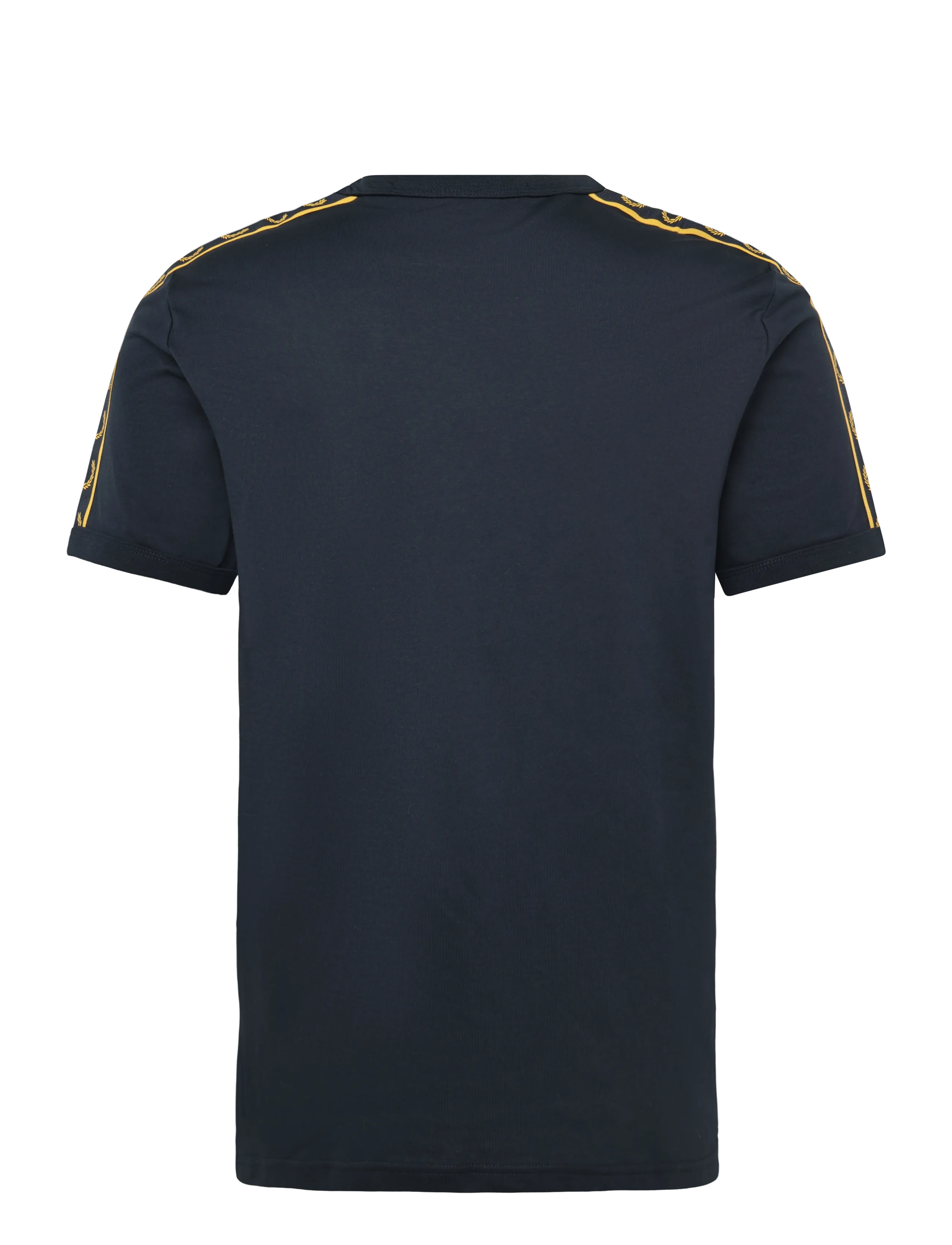 Fred Perry - CONTRAST TAPE RINGER TEE - lühikeste varrukatega t-särgid - navy - 2