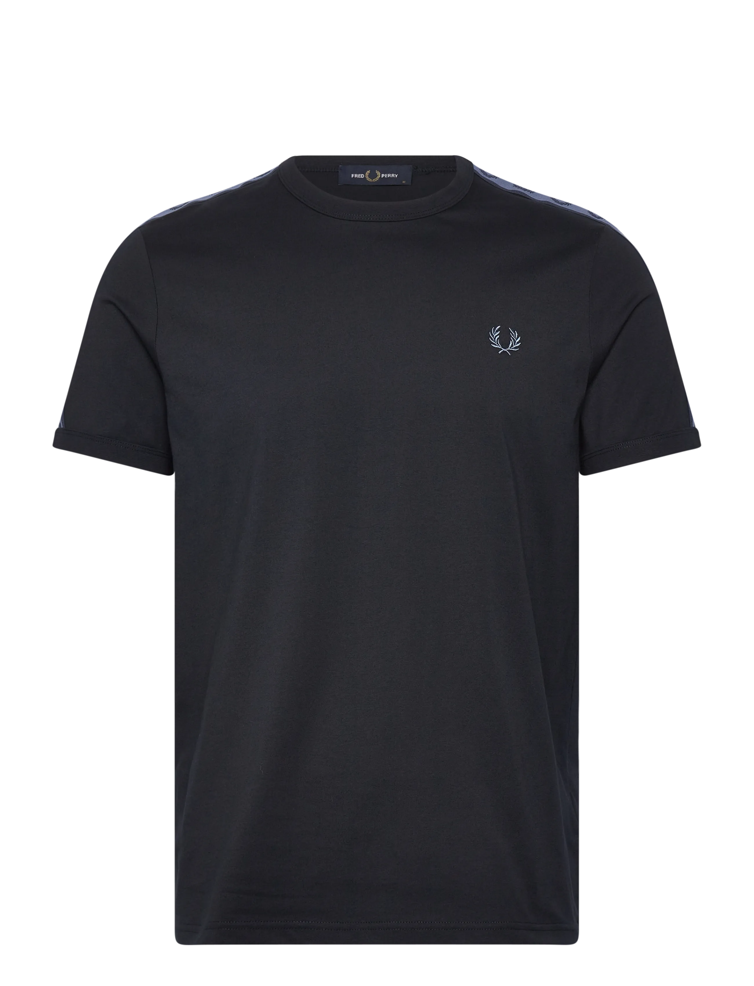 FRED PERRY Contrast Tape Ringer Tee Schwarz - XL - Herren