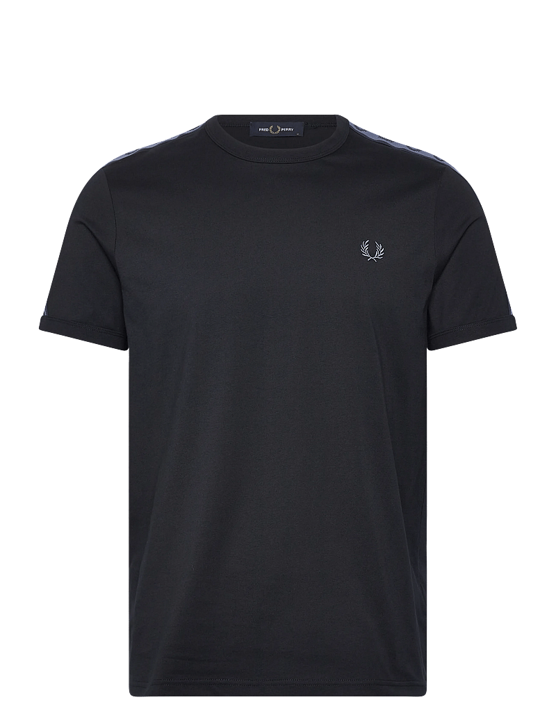 Fred Perry - CONTRAST TAPE RINGER TEE - kurzärmelig - navy/ace blue - 1